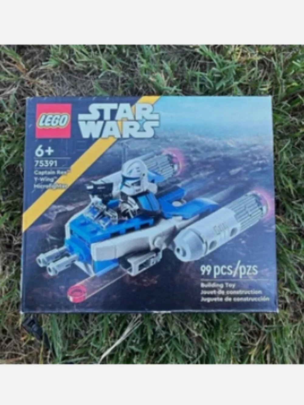 LEGO Star Wars 75391 Captain Rex Y-Wing Microfighter 99-Piece Set Box
